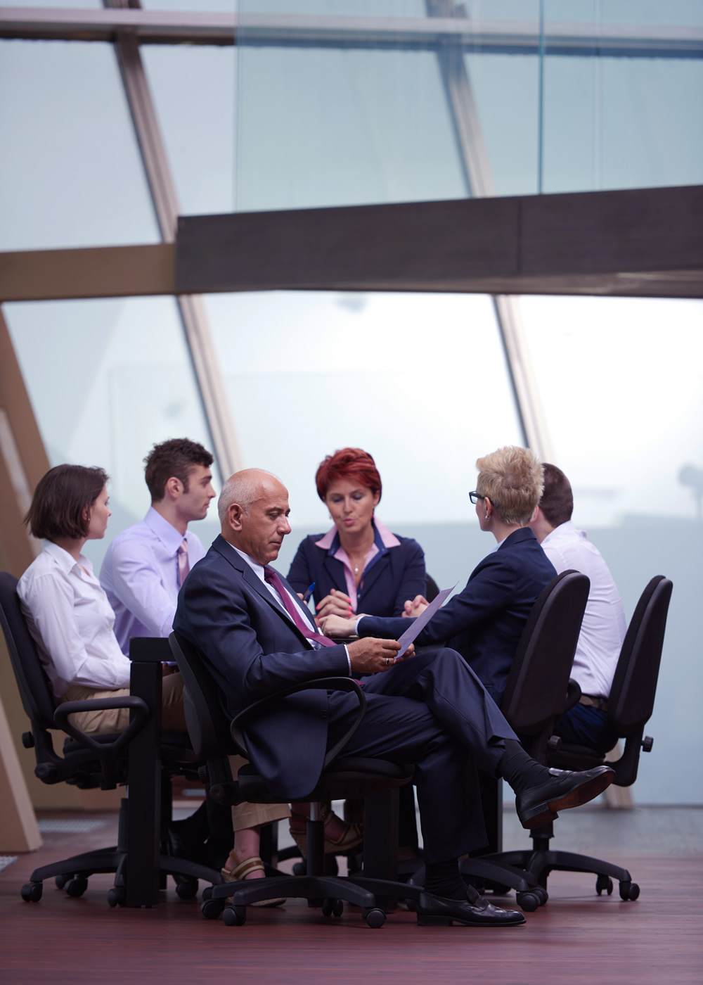 startup business people group meeting